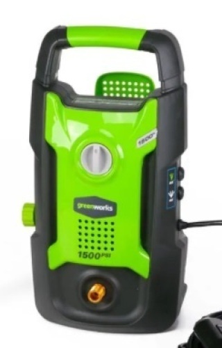 Green Works 1500-PSI 13 AMP 1.2-GPM ELECTRIC PRESSURE WASHER, E-Commerce Return, Untested - Lot 355