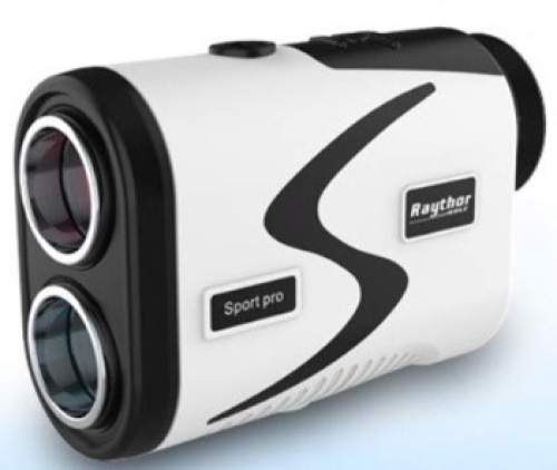 Raythor Sport Pro Golf Range Finder White and Black, E-Commerce Return, Untested - Lot 365