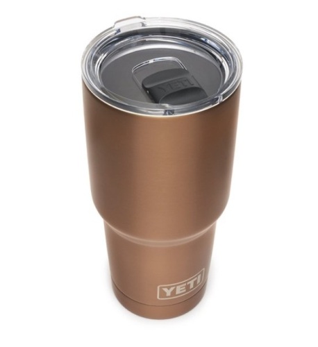RAMBLER 30 OZ TUMBLER Copper, E-Commerce Return, Missing Maglid Slider - Lot 370