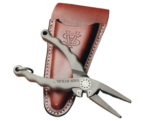 Van Staal 6" Titanium Pliers Kit with Lanyard and Sheath, E-Commerce Return - Lot 386