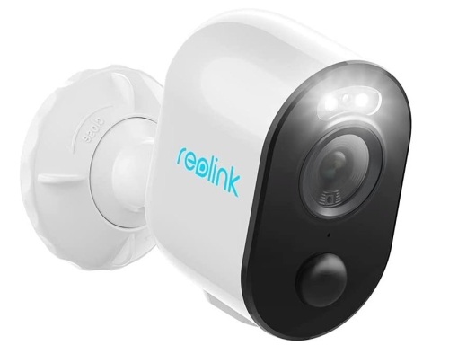 Spotlight Security Camera Wireless Outdoor Wire-Free Battery/Solar Powered, PIR Motion Activated Video Record, 1080P Night Vision, Two-Way Talk, Built-in Siren, for Home Surveillance Reolink Argus 3, Appears New, Untested - Lot 409