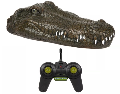 World Tech Toys Croc Attack Remote-Control Crocodile Head Boat, E-Commerce Return, Untested - Lot 449