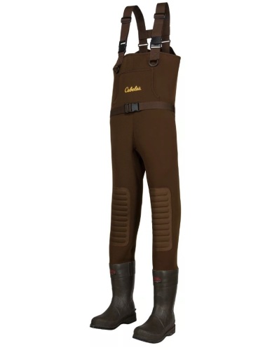 Classic Series II Brown Neoprene Felt Sole Boot-Foot Waders for Men - Men's 13, E-Commerce Return - Lot 486