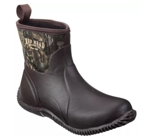 RedHead Mallard Waterproof Outdoor Boots for Men - Mossy Oak Break-Up Country - 10M, New with Damage - Lot 505
