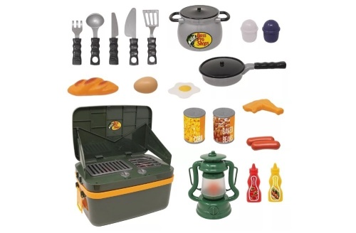  20-Piece Camping Toy Set for Kids, E-Commerce Return, Stove Has Damage - Lot 540