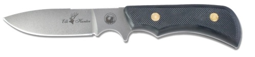 Knives of Alaska Elk Hunter Suregrip Drop-Point Fixed-Blade Knife-Black, E-Commerce Return - Lot 574