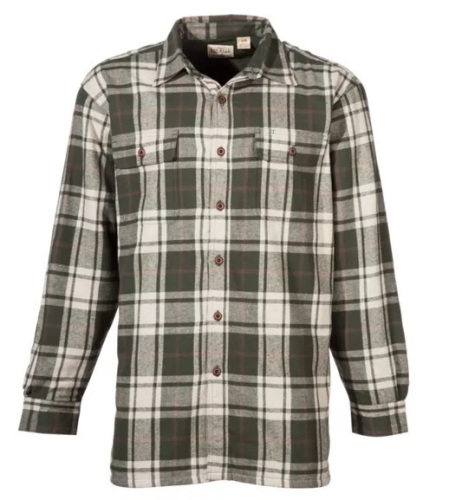 RedHead Fleece-Lined Flannel Plaid Long-Sleeve Shirt for Men, Large, E-Commerce Return - Lot 578
