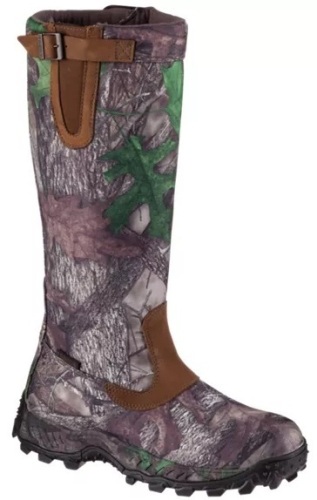 ROCKY Timber Prowler Snake Boots for Men - TrueTimber HTC, E-Commerce Return, Stuck Zipper, Size 10 1/2 - Lot 603