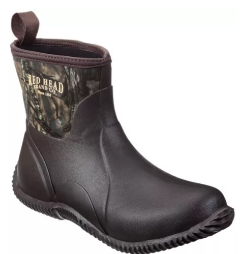 RedHead Mallard Waterproof Outdoor Boots for Men - Mossy Oak Break-Up Country - 13M, E-Commerce Return - Lot 629