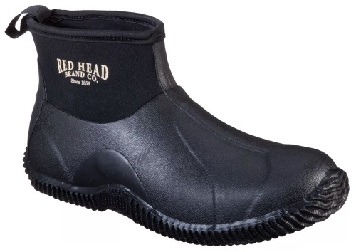 RedHead Mallard Boots for Men - Black - 12M, E-Commerce Return, Bad Stitch - Lot 640