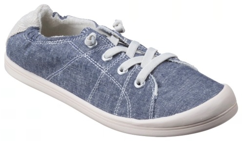 Natural Reflections Lindsey Canvas Shoes for Ladies - Blue - 9M, E-Commerce Return - Lot 676