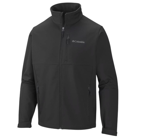 Columbia Ascender Softshell Jacket for Men - Black - 2XL, E-Commerce Return - Lot 727