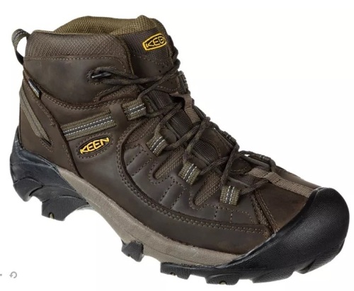 KEEN Targhee II Mid Waterproof Hiking Boots for Men, E-Commerce Return - Lot 753