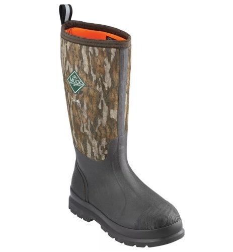 The Original Muck Boot Company Camo Chore Classic Rubber Boots for Men - Mossy Oak Bottomland - 9M, New in Box - Lot 757