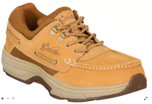 World Wide Sportsman Blue Water Boat Shoes for Men - Tan, Size 11 1/2, E-Commerce Return - Lot 780