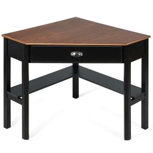 Corner Wooden Computer Desk - Lot 388
