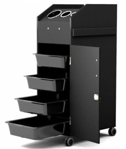 Salon Trolley Rolling Cart w/4 Drawers - Lot 1029
