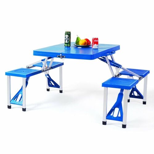 Outdoor Folding Camping Table and Bench Set - Lot 941