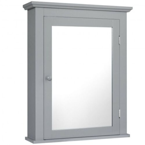 Wall-Mounted Bathroom Mirror Cabinet - Lot 628