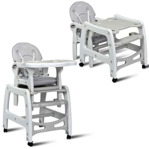 3-in-1 Baby High Chair with Lockable Universal Wheels - Lot 626