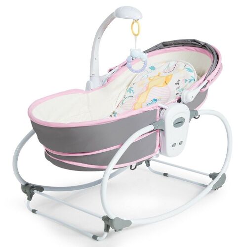 Portable Baby Multi-Functional Crib with Canopy - Lot 1104
