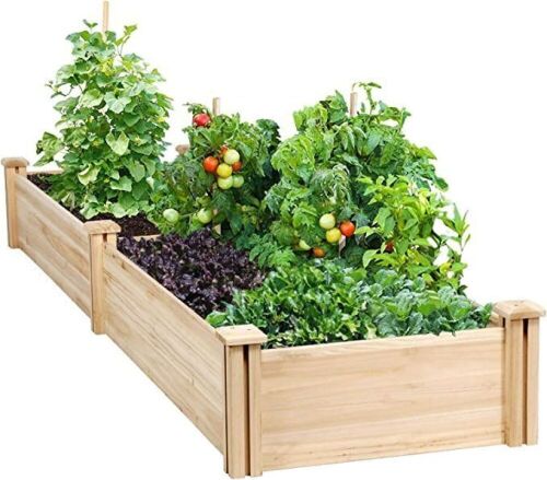 Yaheetech Wooden Garden Bed - Unknown Size - Lot 1192
