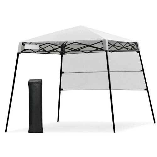 7'x7' Adjustable Portable Canopy Tent with Carry Bag - Lot 963