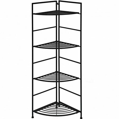 4-Tier Folding Metal Shelf - Lot 1025