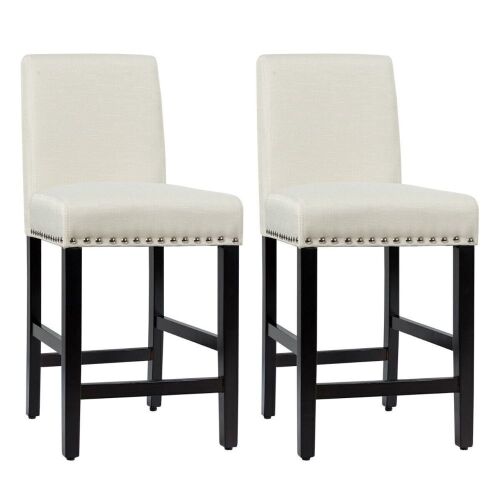 25'' Dining Chairs - Beige - Lot 910