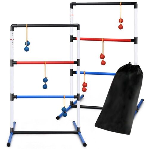 Ladder Ball Toss Game with Carry Bag - Lot 358