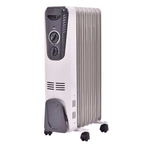 1500W Electric Oil-Filled Space Heater - Lot 606