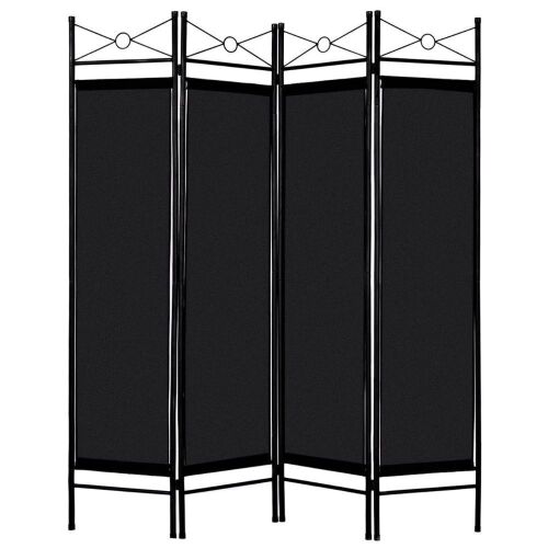 4 Panels Metal Frame Room Divider - Lot 1186