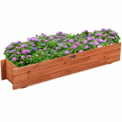 3' Wooden Decorative Planter Box - Lot 519