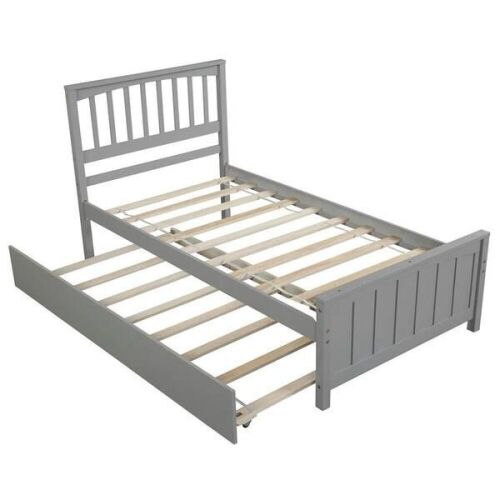Platform Bed with Trundle - Lot 42