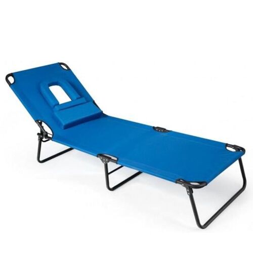 Folding Chaise Lounge Chair - Lot 781