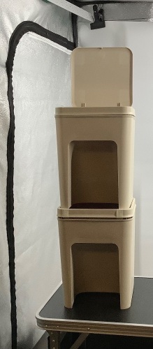 Sunpollo, Stackable Trash Can, Appears New - Lot 317