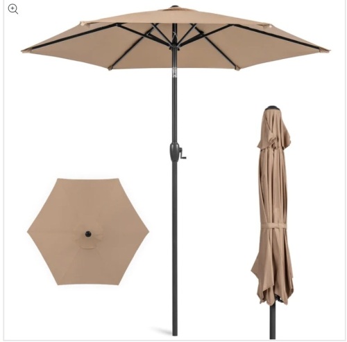 All-weather Patio UMbrella, Appears New - Lot 170