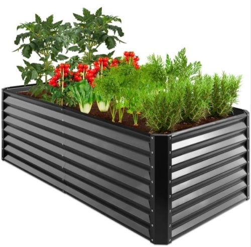 Outdoor Metal Raised Garden Bed for Vegetables, Flowers, Herbs - 6x3x2ft, Appears New - Lot 179