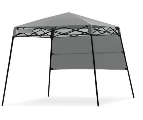 Adjustable Portable 7 ft. x 7 ft. Gray Pop-Up Canopy Tent Shelter, Appears New - Lot 265