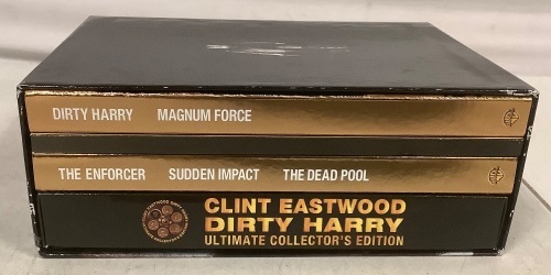 Clint Eastwood Dirty Harry Ultimate Collector's Edition DVD Bundle - Lot 80