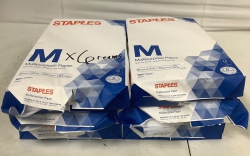 Lot of (6) Reams 8.5"x14" Legal Office Paper - Lot 130