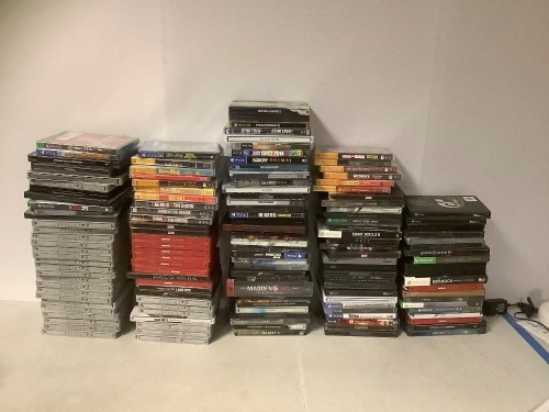 Large Lot of Games, Mostly Steelbook, Various Systems, Several Empty Cases - Lot 165