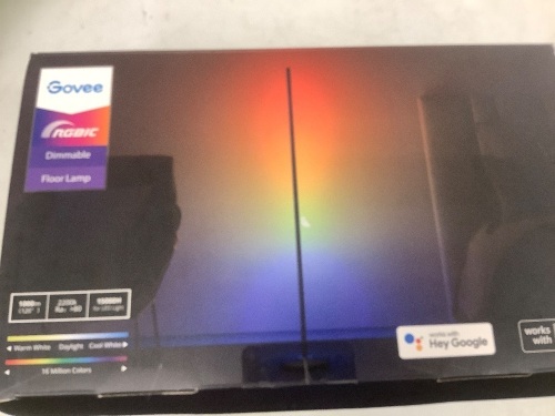 Dimmable RGB Floor Lamp - Lot 537