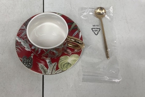 Tea Set w/ Spoon - Lot 317
