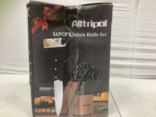 16 Pcs Kitchen Knife Set - Lot 359