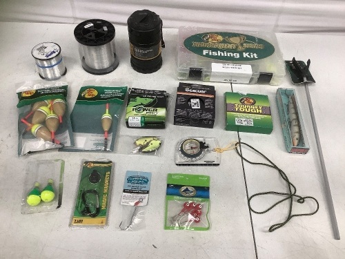 Lot of (18) Assorted Fishing Items - Lot 274
