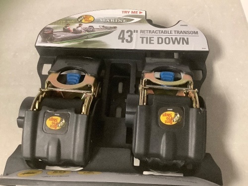 43" Retractale Transom Tie Down - Lot 137