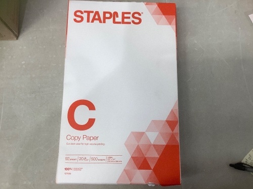 Lot of (9) 8.5"x14" Legal Office Paper - Lot 136