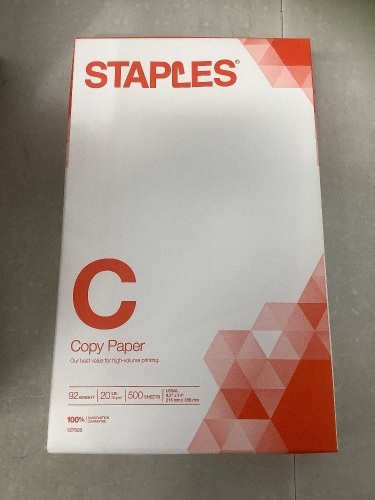 Lot of (10) 8.5"x14" Legal Office Paper - Lot 213