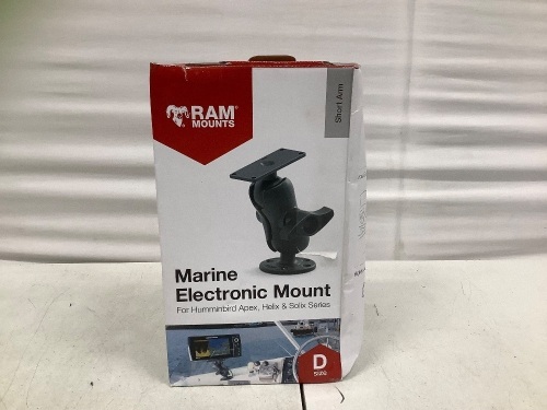 Marine Electronic Mount for Humminbird Apex, Helix & Solix Series - Lot 36